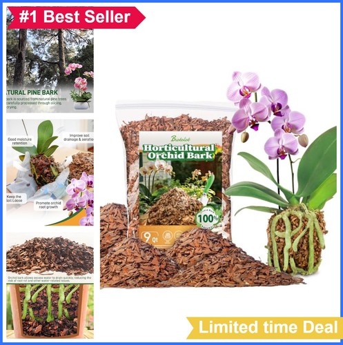 Orchid bark 9qt horticultural - orchid,