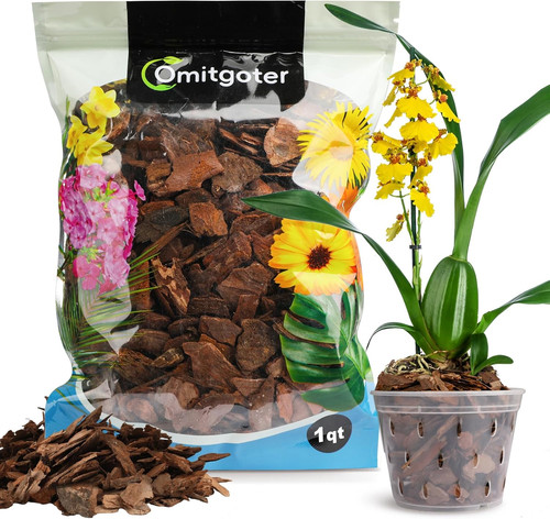 Orchid bark 1qt natural - orchid, 1qt,