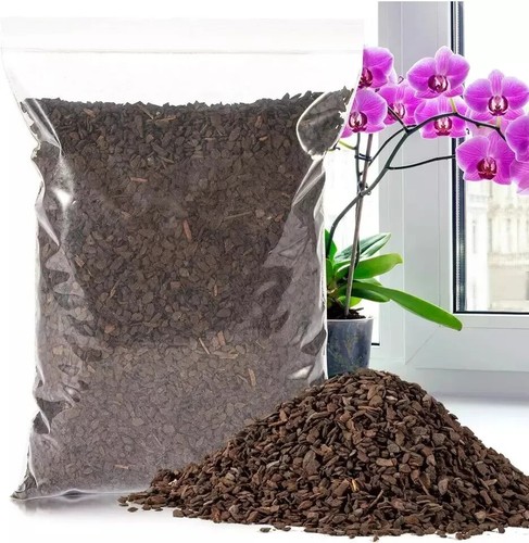 Orchid bark planting - bark,