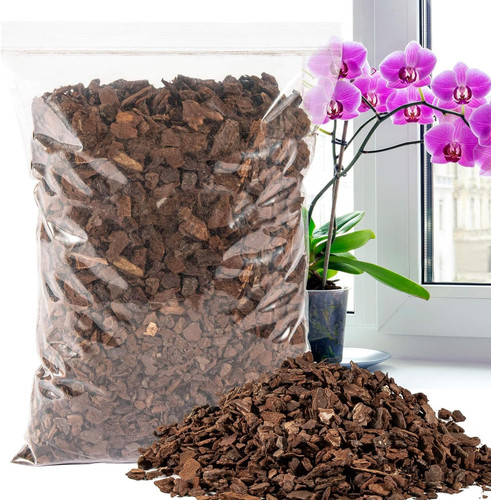 Orchid bark planting soil - bark,