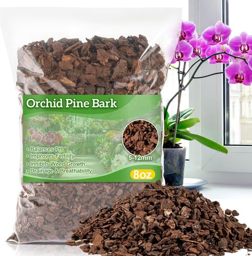 Orchid bark planting - soil,